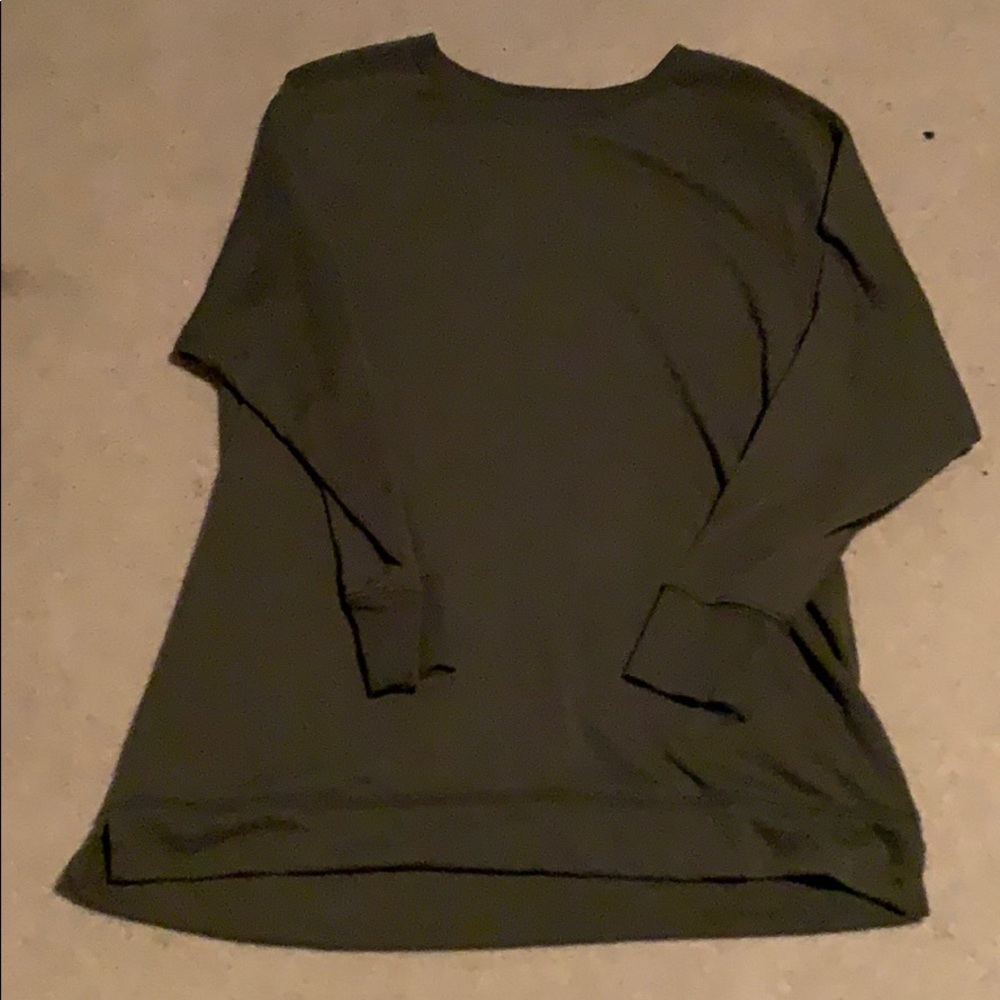 Olive Green Long Sleeve Super Soft